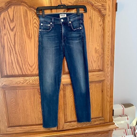 Agolde Denim - Agolde Sophie Crop Women’s‎ Size 24 High Rise Skinny Jeans
